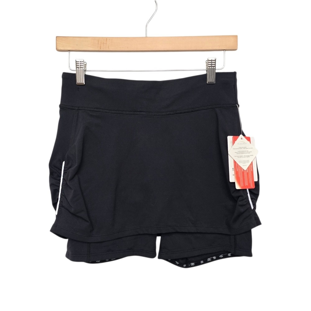 Athleta‎ Contender Skort Black Running Tennis Skirt 916816 Womens Size Small NEW